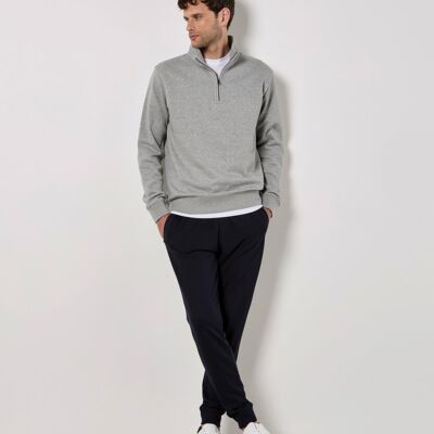 Regular fit ¼-zip sweatshirt Thumbnail