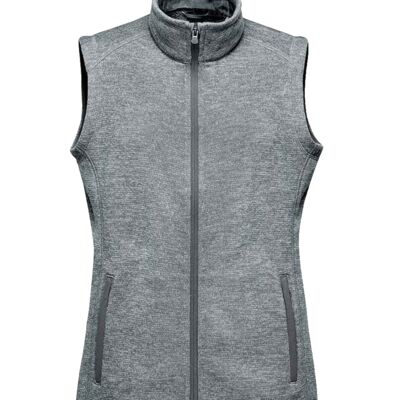 Stormtech Ladies Avalante Full Zip Knitted Fleece Gilet Thumbnail