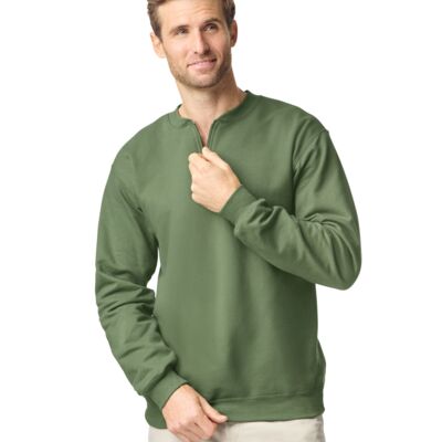 Softstyle Midweight 1/4 Zip Sweatshirt Thumbnail