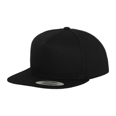 Classic 5 Panel Cotton Twill Snapback Thumbnail