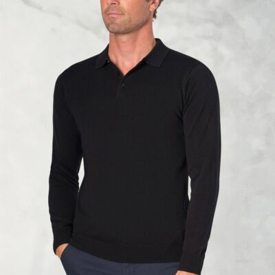 Casper Knitted Polo Shirt Thumbnail