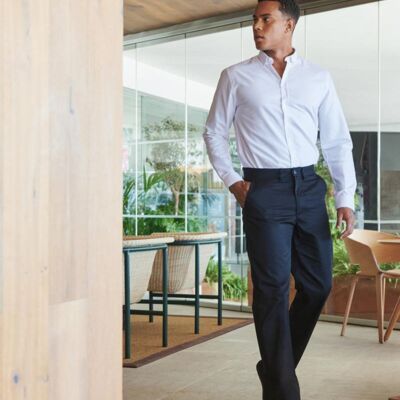 MENS 65/35 FLAT FRONT CHINO Thumbnail