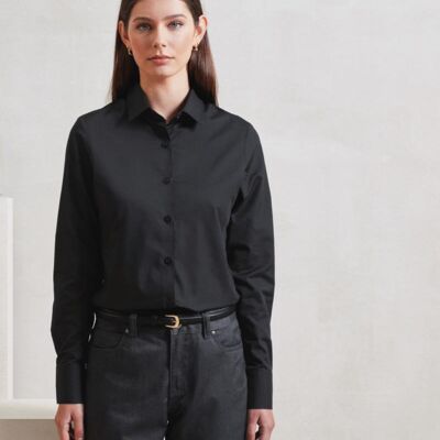 LONG SLEEVE POPLIN SHIRT Thumbnail
