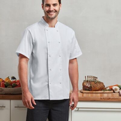 CHEFS COOLCHECKER S/S JACKET Thumbnail