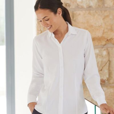 LADIES WICKING ANTI-BAC L/S SH Thumbnail