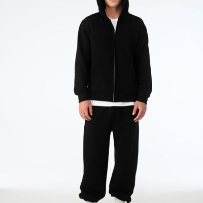 Unisex Heavy Full Zip Hoodie Thumbnail