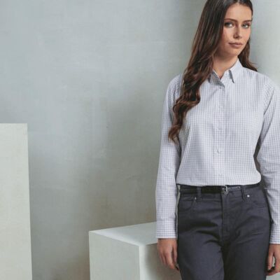 MAXTON CHECK WOMENS L/S SHIRT Thumbnail