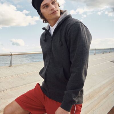 Men's Basic Hoody Full Zip Thumbnail