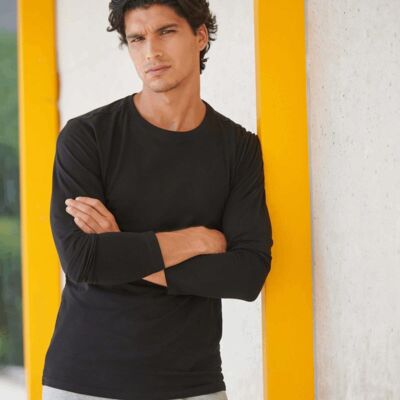 MENS FEEL GOOD L/S STRETCH T Thumbnail