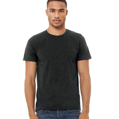 Unisex triblend crew neck t-shirt Thumbnail