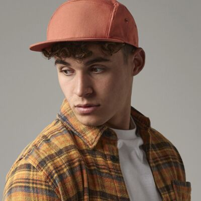 Canvas 5-panel camper cap Thumbnail