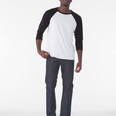 Canvas Unisex 3/4 Sleeve Baseball Tee Thumbnail
