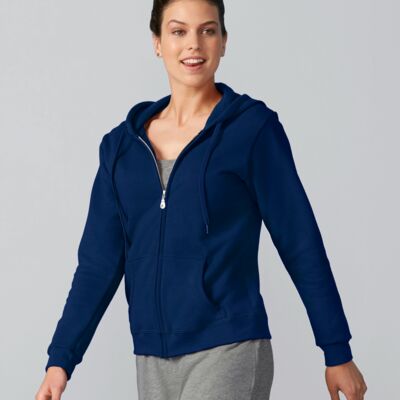 Gildan Heavy Blend™ Ladies Zip Hooded Sweatshirt Thumbnail