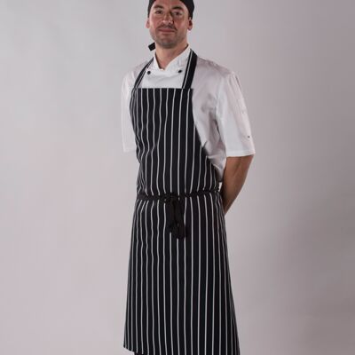 Dennys Stripe Bib Apron Thumbnail