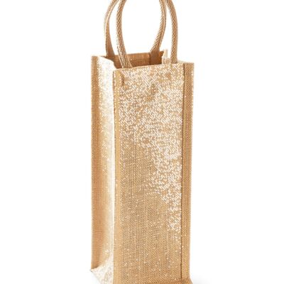 Westford Mill Shimmer Jute Bottle Bag Thumbnail
