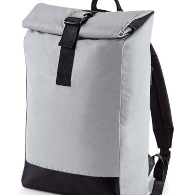 BagBase Reflective Roll-Top Backpack Thumbnail