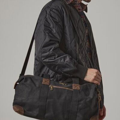 Heritage waxed canvas holdall Thumbnail