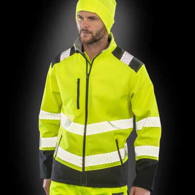 Result Safe-Guard Printable Ripstop Safety Soft Shell Jacket Thumbnail