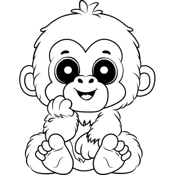 Gorilla   Clipart 3 Thumbnail