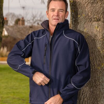 Result Work-Guard Hooded Soft Shell Jacket Thumbnail