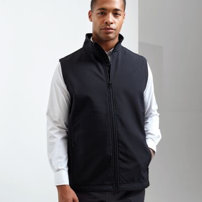 Premier W/checker Recyc. Softshell Gilet Thumbnail