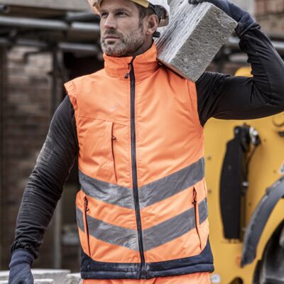 Regatta High Visibility Pro Contrast Bodywarmer Thumbnail