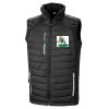 Result Genuine Recycled Black Compass Padded Gilet Thumbnail