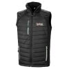 Result Genuine Recycled Black Compass Padded Gilet Thumbnail