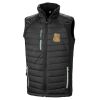 Result Genuine Recycled Black Compass Padded Gilet Thumbnail