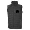 Result Genuine Recycled Black Compass Padded Gilet Thumbnail