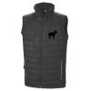 Result Genuine Recycled Black Compass Padded Gilet Thumbnail
