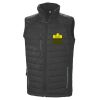 Result Genuine Recycled Black Compass Padded Gilet Thumbnail