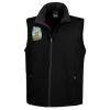 Men's Printable Softshell Bodywarmer with Recycled Fleece Inner Thumbnail