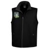 Men's Printable Softshell Bodywarmer with Recycled Fleece Inner Thumbnail