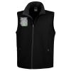 Men's Printable Softshell Bodywarmer with Recycled Fleece Inner Thumbnail