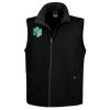 Men's Printable Softshell Bodywarmer with Recycled Fleece Inner Thumbnail