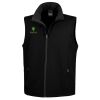 Men's Printable Softshell Bodywarmer with Recycled Fleece Inner Thumbnail