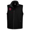 Men's Printable Softshell Bodywarmer with Recycled Fleece Inner Thumbnail
