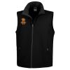 Men's Printable Softshell Bodywarmer with Recycled Fleece Inner Thumbnail