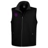 Men's Printable Softshell Bodywarmer with Recycled Fleece Inner Thumbnail