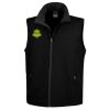 Men's Printable Softshell Bodywarmer with Recycled Fleece Inner Thumbnail