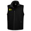 Men's Printable Softshell Bodywarmer with Recycled Fleece Inner Thumbnail