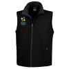 Men's Printable Softshell Bodywarmer with Recycled Fleece Inner Thumbnail