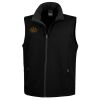 Men's Printable Softshell Bodywarmer with Recycled Fleece Inner Thumbnail