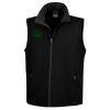 Men's Printable Softshell Bodywarmer with Recycled Fleece Inner Thumbnail