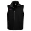 Men's Printable Softshell Bodywarmer with Recycled Fleece Inner Thumbnail