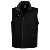 Men's Printable Softshell Bodywarmer with Recycled Fleece Inner Thumbnail