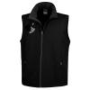 Men's Printable Softshell Bodywarmer with Recycled Fleece Inner Thumbnail
