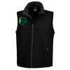 Men's Printable Softshell Bodywarmer with Recycled Fleece Inner Thumbnail