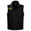 Men's Printable Softshell Bodywarmer with Recycled Fleece Inner Thumbnail